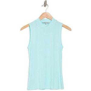 BCBGeneration Sleeveless Mock Neck Knit Top​​​​​​​​​​​